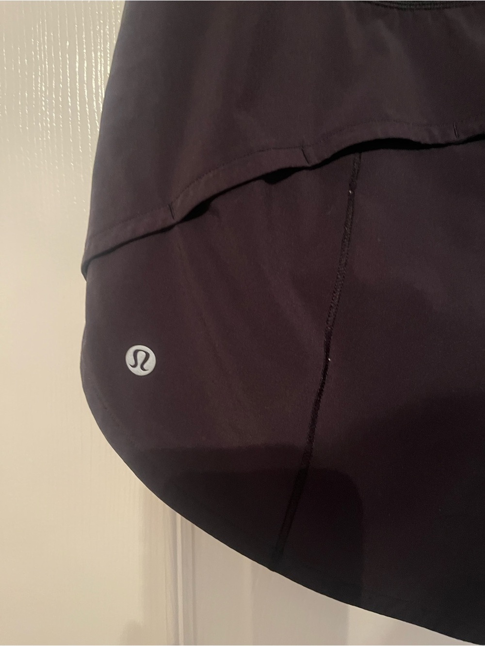 Black Lululemon Run Shorts Women’s Size 8